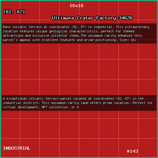 Ultimate Crater Factory 34676