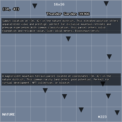 Thunder Garden 39366