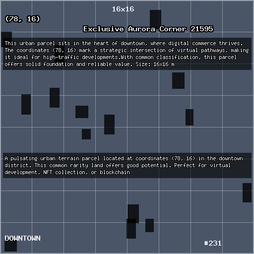 Exclusive Aurora Corner 21595