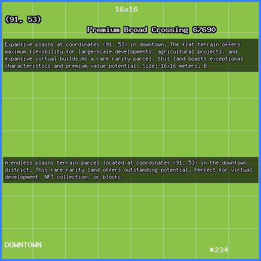 Premium Broad Crossing 67690