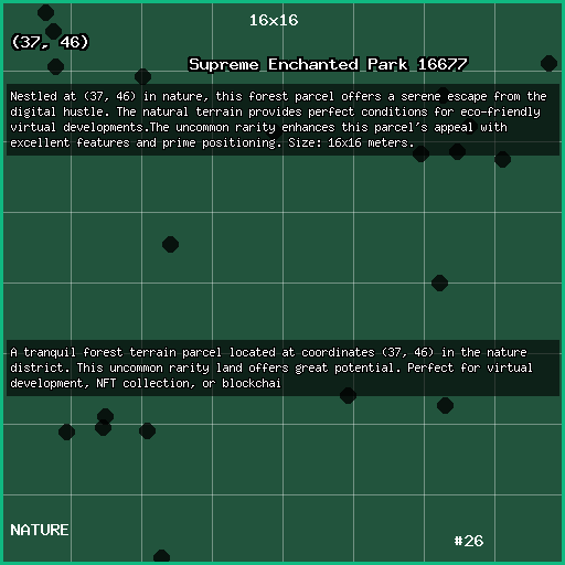 Supreme Enchanted Park 16677