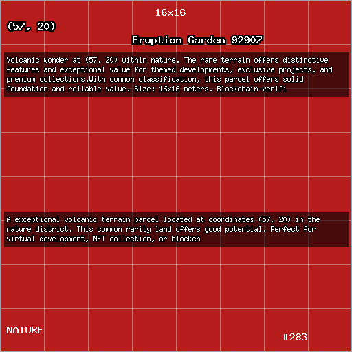 Eruption Garden 92907