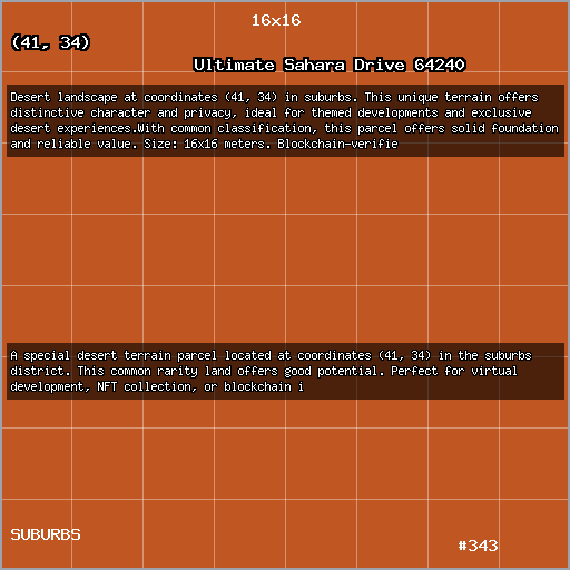 Ultimate Sahara Drive 64240