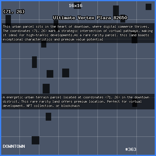 Ultimate Vertex Plaza 82650