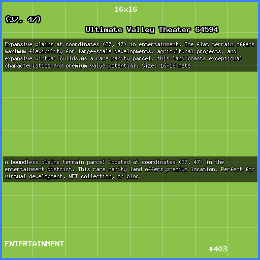 Ultimate Valley Theater 64594