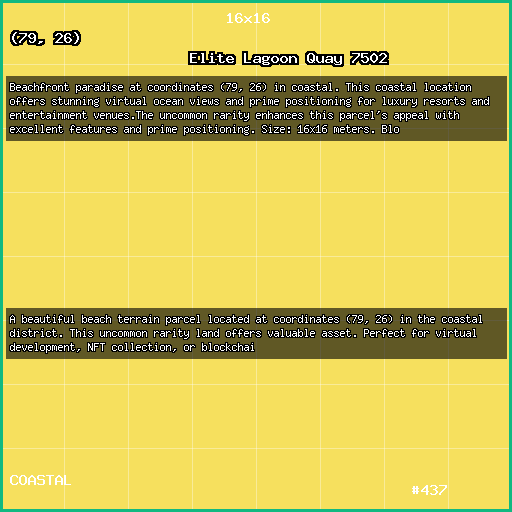 Elite Lagoon Quay 7502