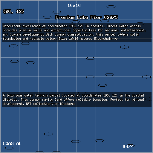 Premium Lake Pier 62875