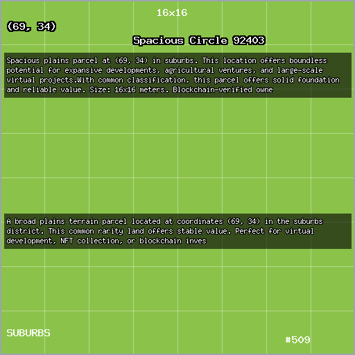 Spacious Circle 92403