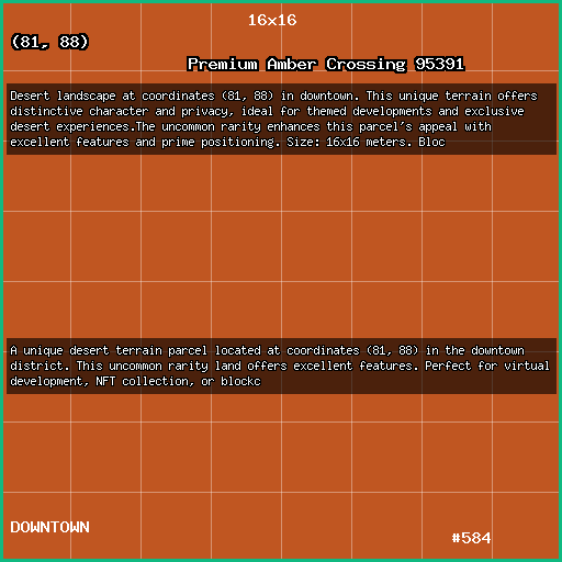 Premium Amber Crossing 95391