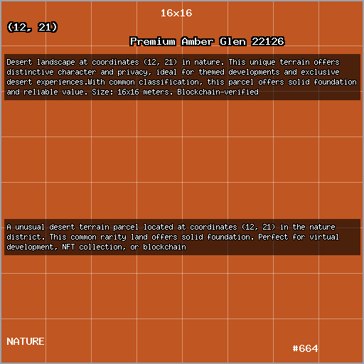 Premium Amber Glen 22126