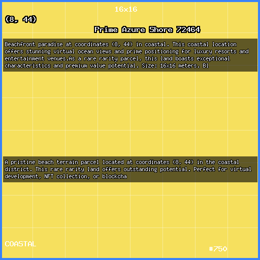 Prime Azure Shore 72464