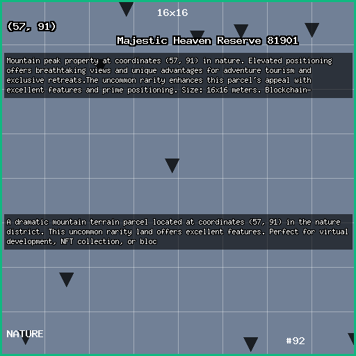 Majestic Heaven Reserve 81901