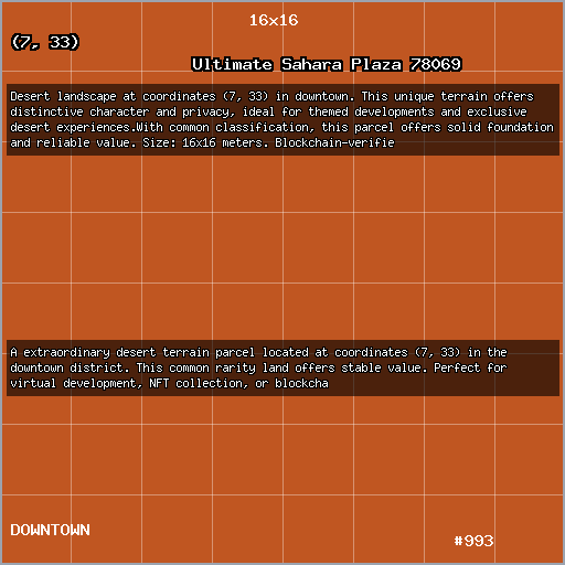 Ultimate Sahara Plaza 78069